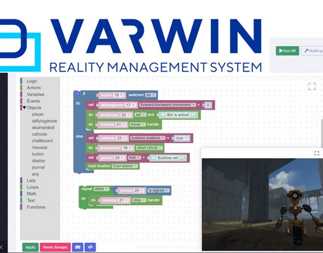 Warwin Education Единая среда по изучению VR